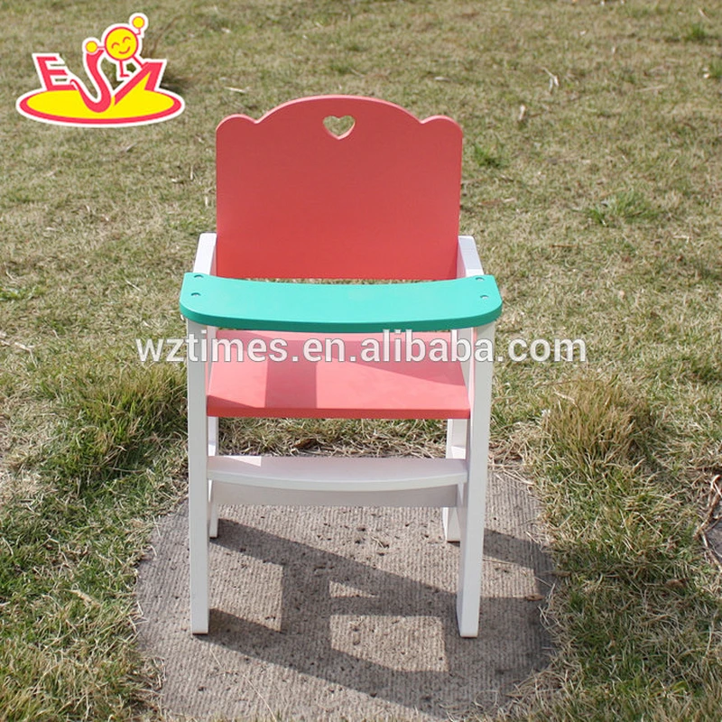 2018 wholesale wooden doll chair new design wooden doll chair high quality wooden doll chair W08F040