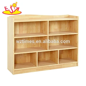 Wholesale delicate kindergarten toy,elegant wooden storage cubes, high quality bedroom wooden storage cubes W08C203