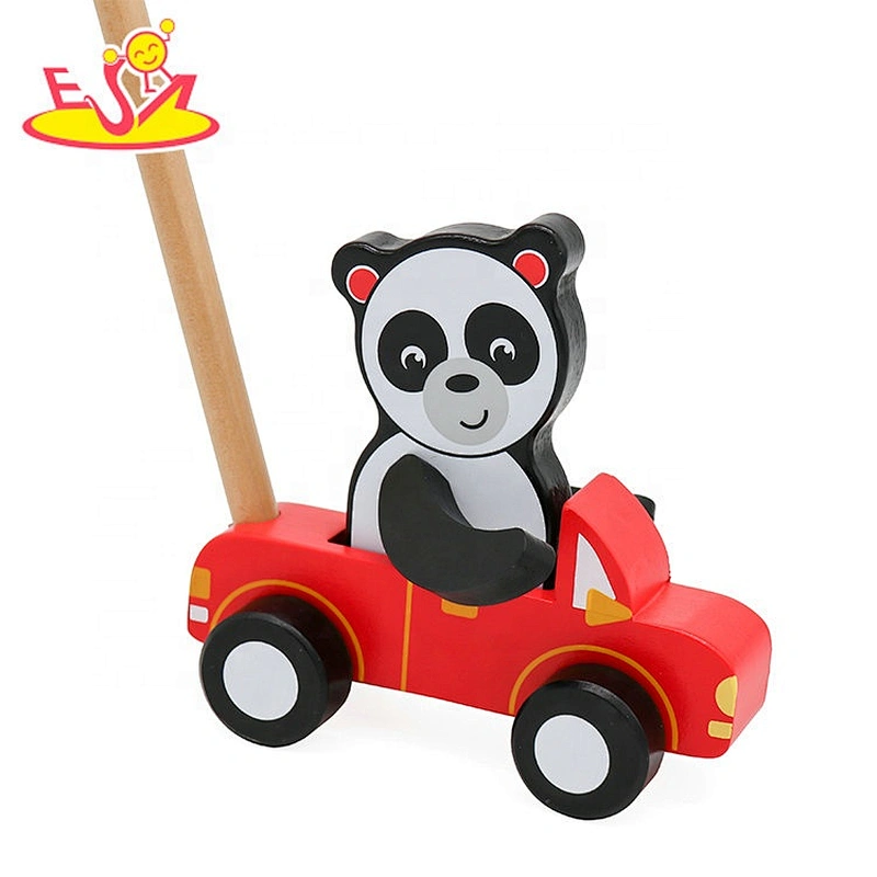 New hottest educational wooden walker push toy for toddlers W05A026