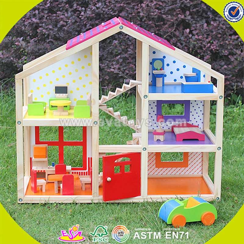 wholesale wooden dollhouse miniature furniture for children W06A021