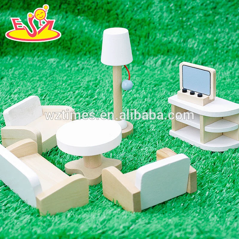 newest baby wooden doll furniture for pretend play W06B045