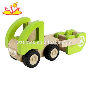 2018 hottest children wooden truck car toy fashion kids wooden truck car toy W04A243