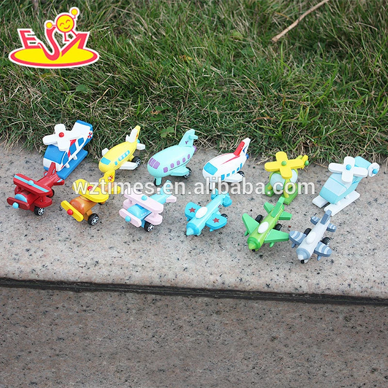 2018 wholesale new fashion wooden model airplane W04A199