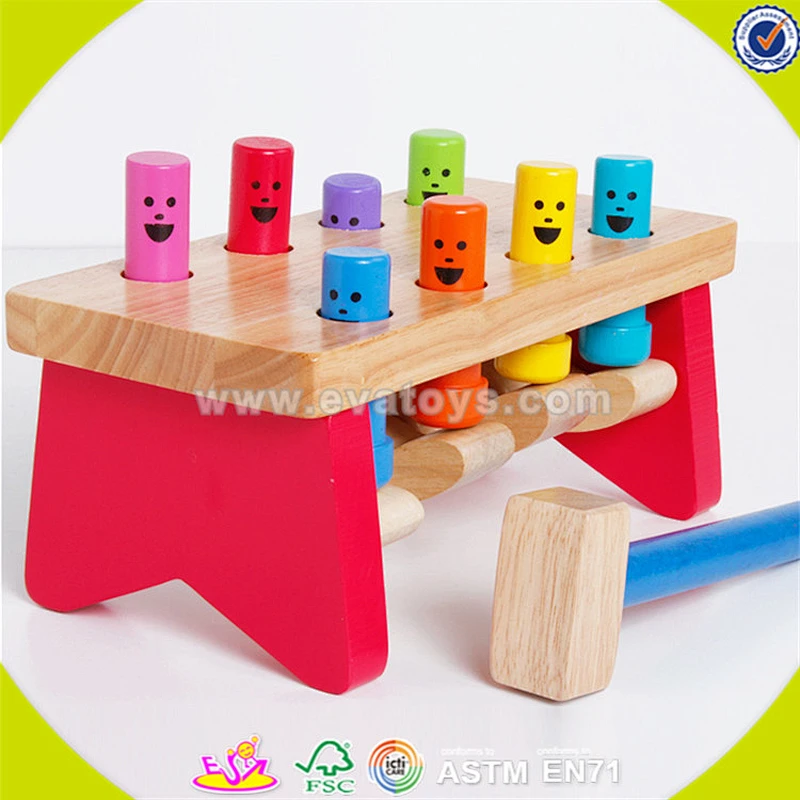 wholesale colorful kids wooden blocks box toy creative wooden blocks box toy hot toddler wooden blocks box toy W11G003