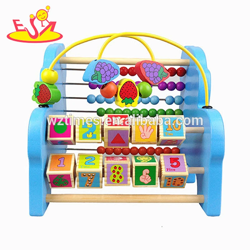 2018 wholesale baby wooden creative toys educational kids wooden creative toys fashion children wooden creative toys W11B124