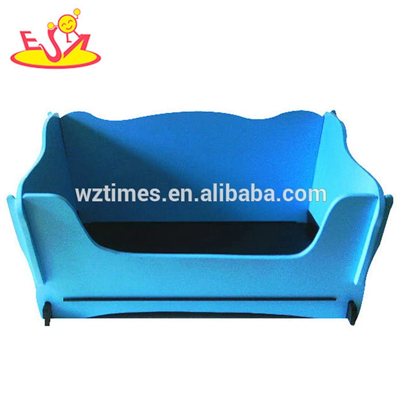 Wholesale wonderful household pink wooden dog bed for pets sleeping W06F004A