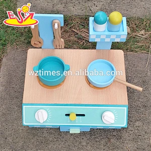 2018 wholesale wooden baby kitchen set best design wooden baby kitchen set new fashion wooden baby kitchen set W10C063