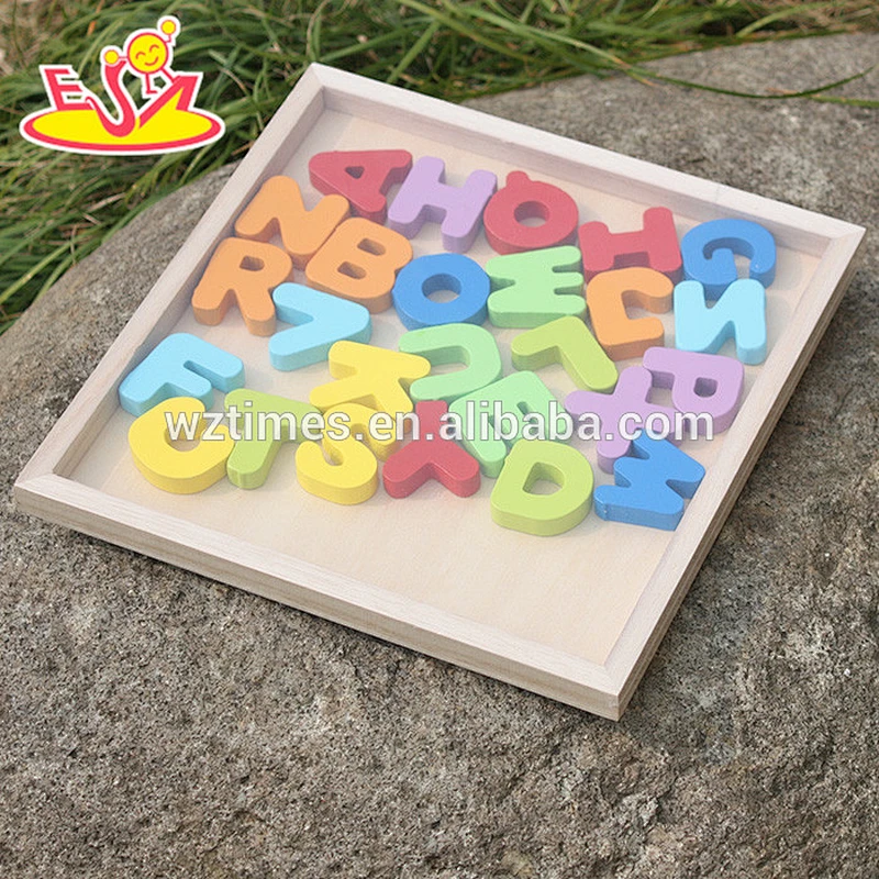 2018 venta al por mayor de educación infantil abc de madera aprendiendo mejores niños de madera abc aprendiendo W14B072