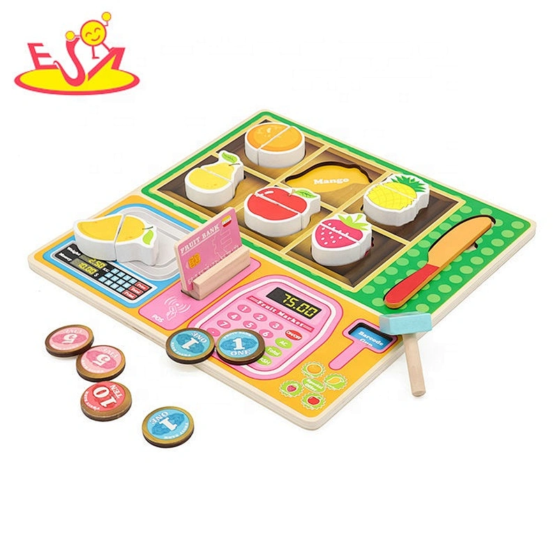 2019 New arrival pretend play wooden fruit game for kids W10B308