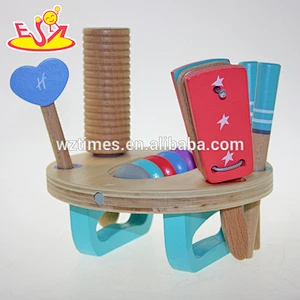 Wholesale musical teaching aid multifunction wooden percussion set toy for kids W07A086