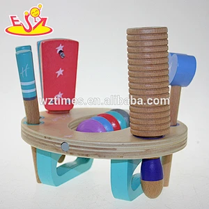 Wholesale musical teaching aid multifunction wooden percussion set toy for kids W07A086