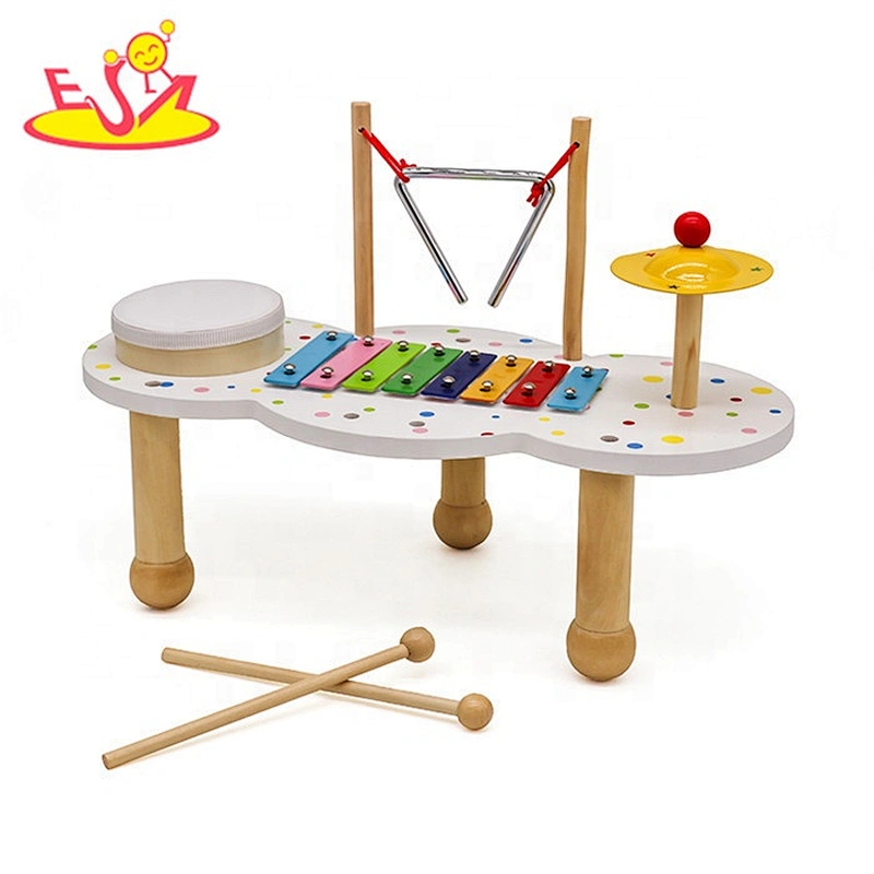 Educational baby wooden musical toys for 1 year old W07A148