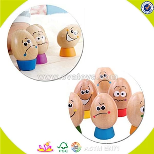 wholesale baby wooden expression toy DIY kids wooden expression toy fashioned wooden expression toy W01A077