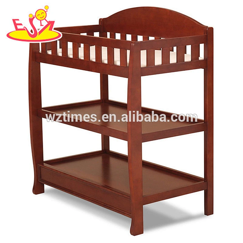2018 High quality wooden diaper changing table for sale W08C115B