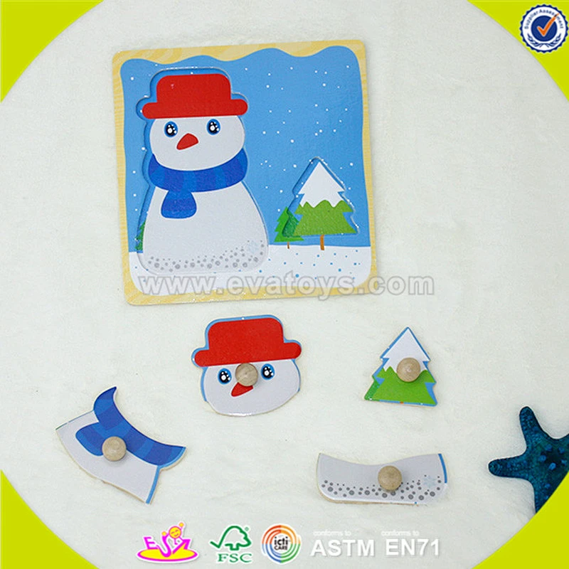 wholesale cheap wooden children puzzle for education W14M072
