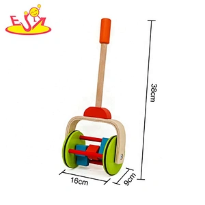 Most popular preschoolers wooden push car for baby W05A010