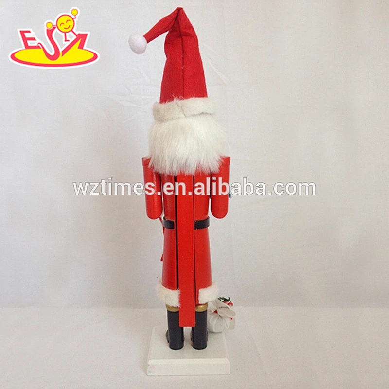 wholesale style unique fashion wooden christmas decoration nutcracker as boy birthday gift W02A071