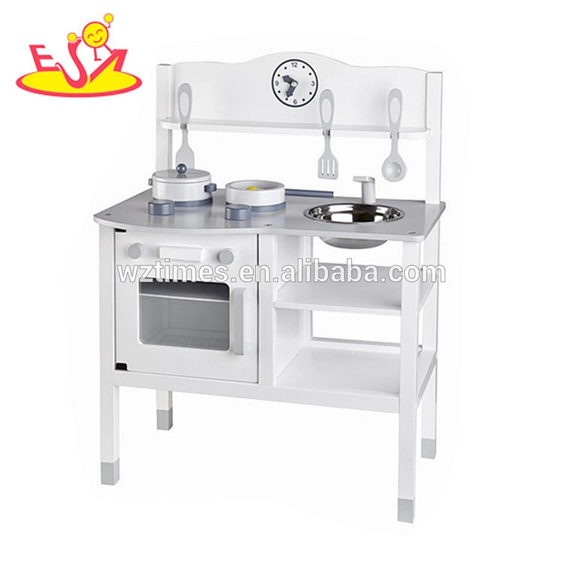 2018 Wholese children wooden play kitchen toy new design wooden play kitchen toy educational wooden play kitchen toy W10C253