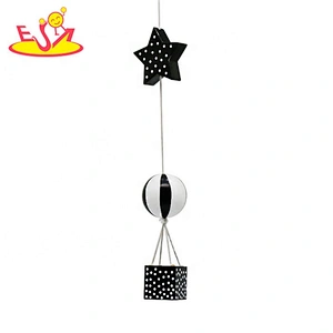 High quality musical wooden baby cot mobile for wholesale W08K038