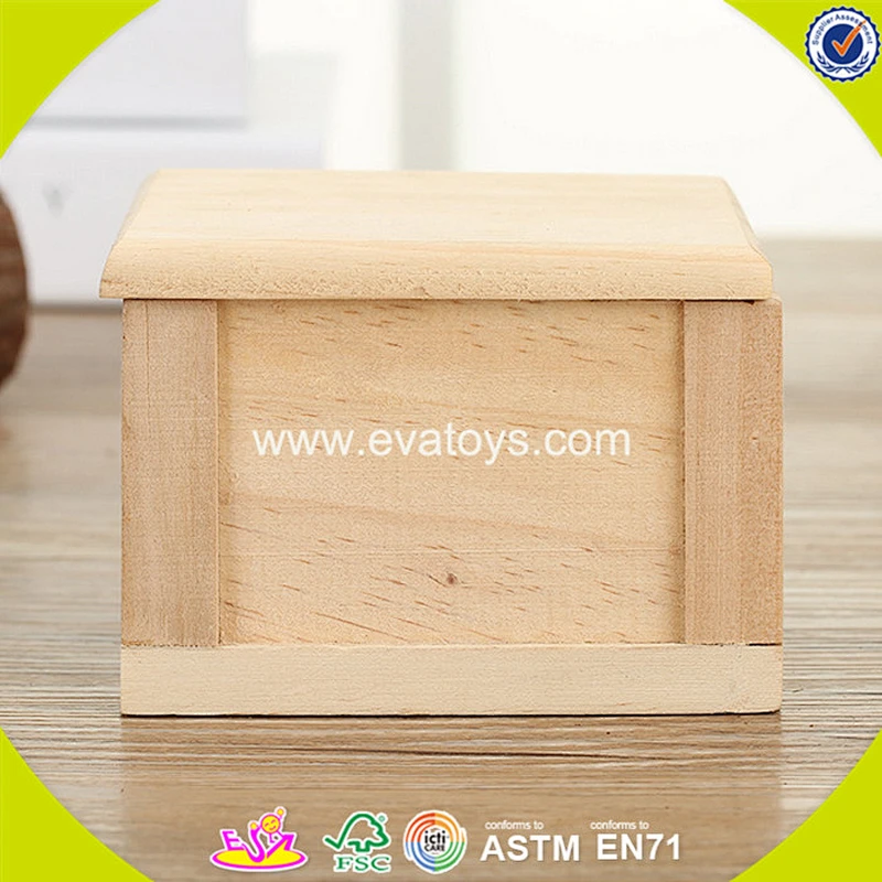 2018 New design wooden animal house for hamster mini wooden animal house for hamster W06F026