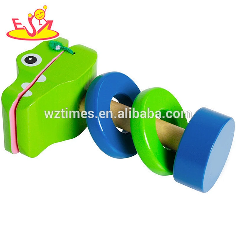 2018 Wholesale hot-selling creative wooden castanet toys W07I122
