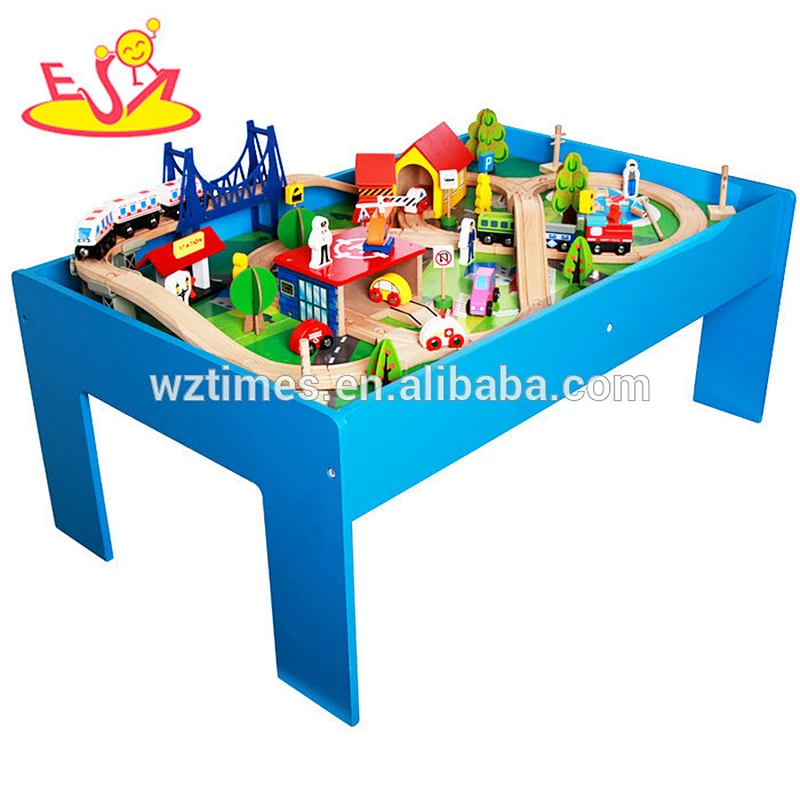 2018 wholesale children's best sale wooden train toy W04C031