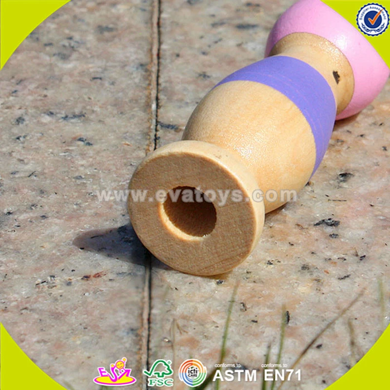 wholesale Kids Educational easy knit wool toy,DIY Knitting Wool Funny Soft toy, Novelty wool Wooden knit wool toy W11E042