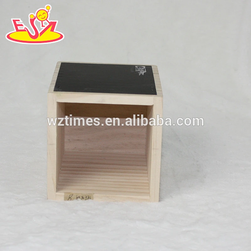 2018 wholesale baby wooden pen holder funny kids wooden pen holder best chidren wooden pen holder W18A002