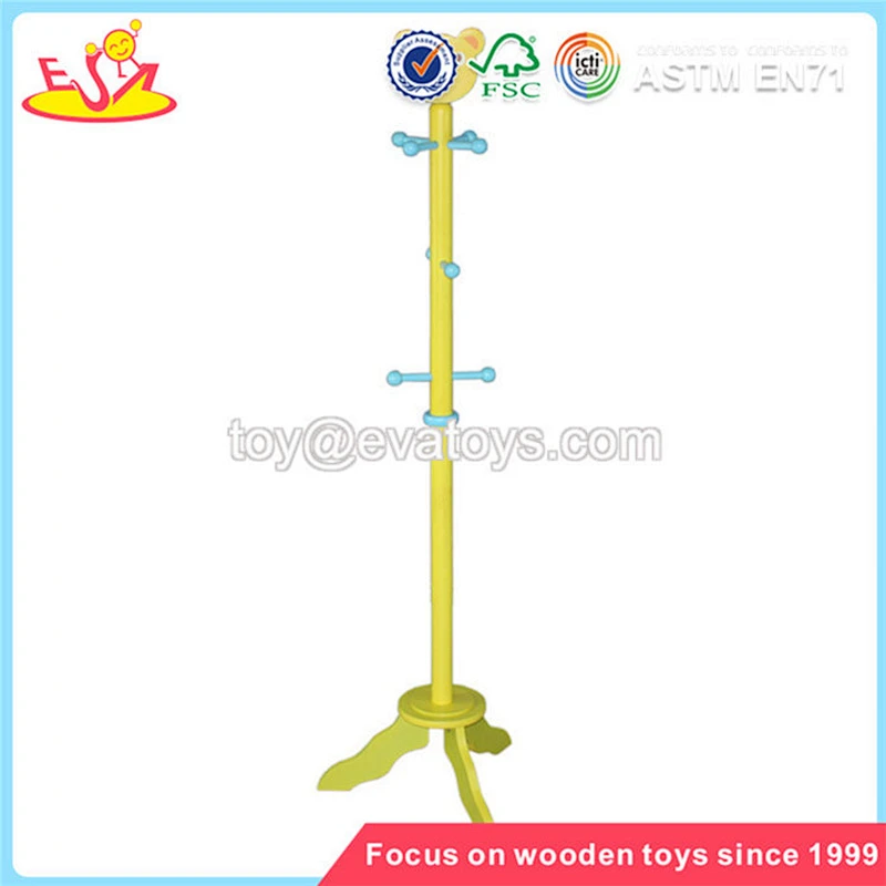wholesale lovely design child blue coat standing hanger household necessities coat standing hanger for children W09B016
