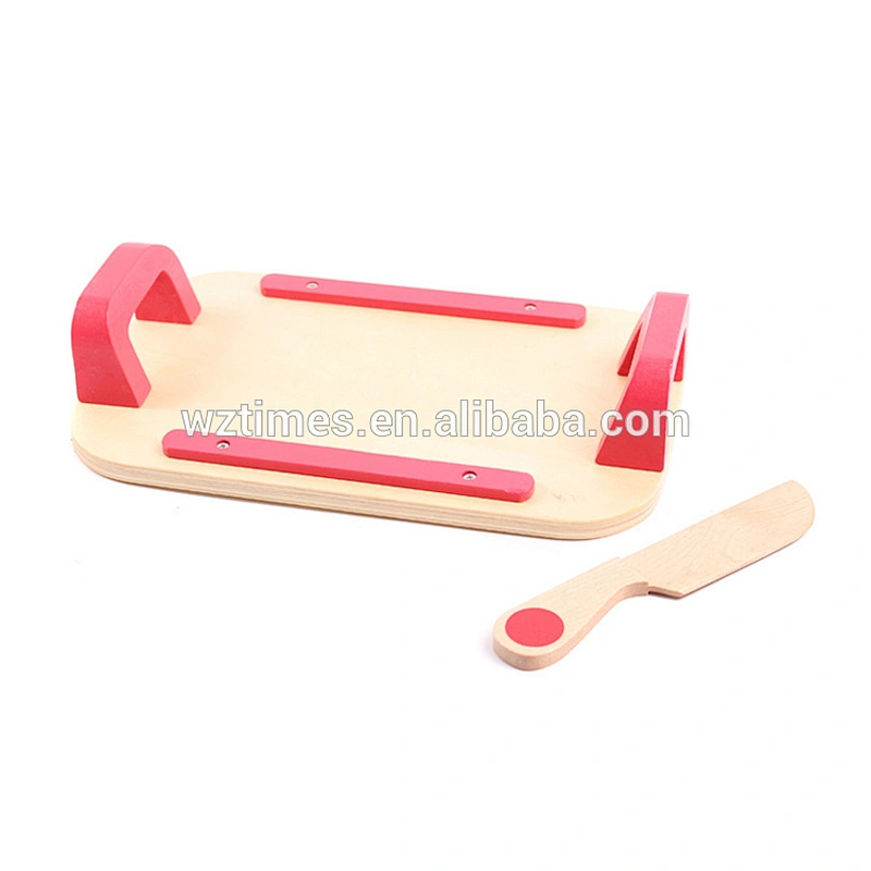 2018 Wholesale cheap fruit cutting toys wooden pretend play food set for kids W10B215