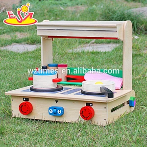 New design educational wooden mini kitchen toy for children W10C177