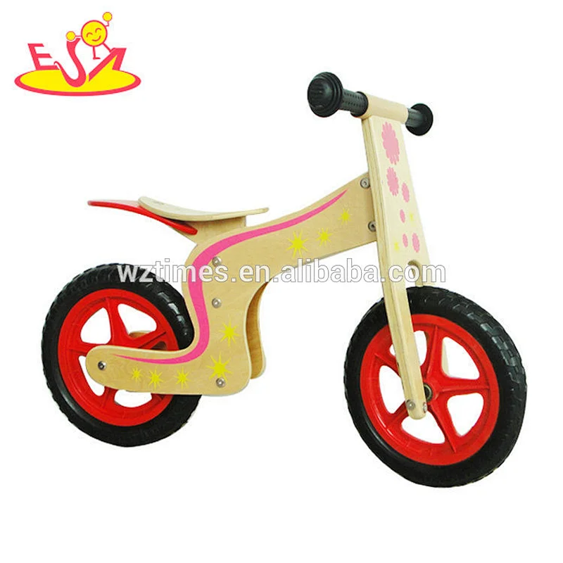 Most popular children wooden balance bike for 2 year old up W16C036
