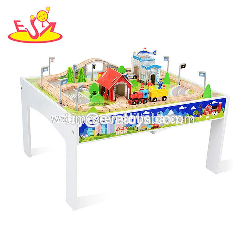 wholesale baby wooden toy train new design kids wooden toy train interesting children wooden toy train W04C012