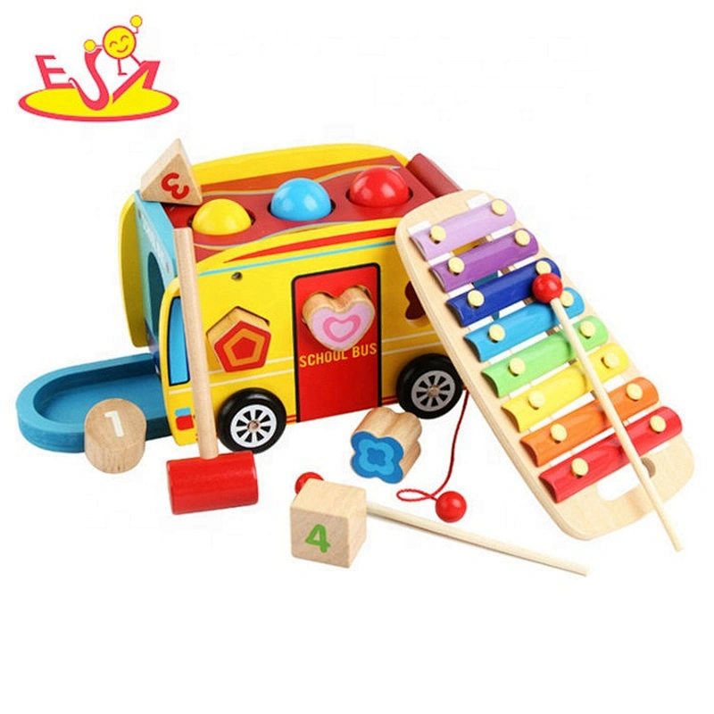 2019 New hottest matching learning wooden activity box for toddlers W12D157