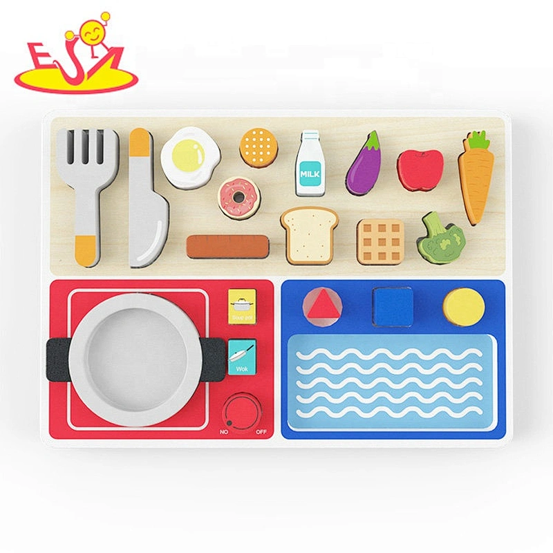 2018 Neues heißestes Holzspielzeug-Küchenzubehör für Kinder W10B266