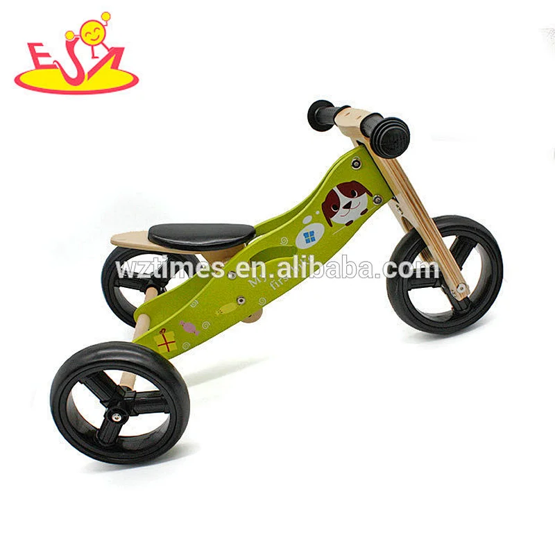 wholesale cheap wooden toddler bike best design wooden toddler bike W16C098-1