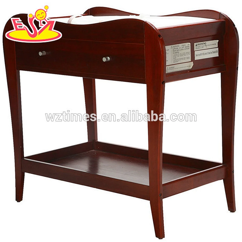 2018 New arrival safety wooden baby changing stand for sale W08C124
