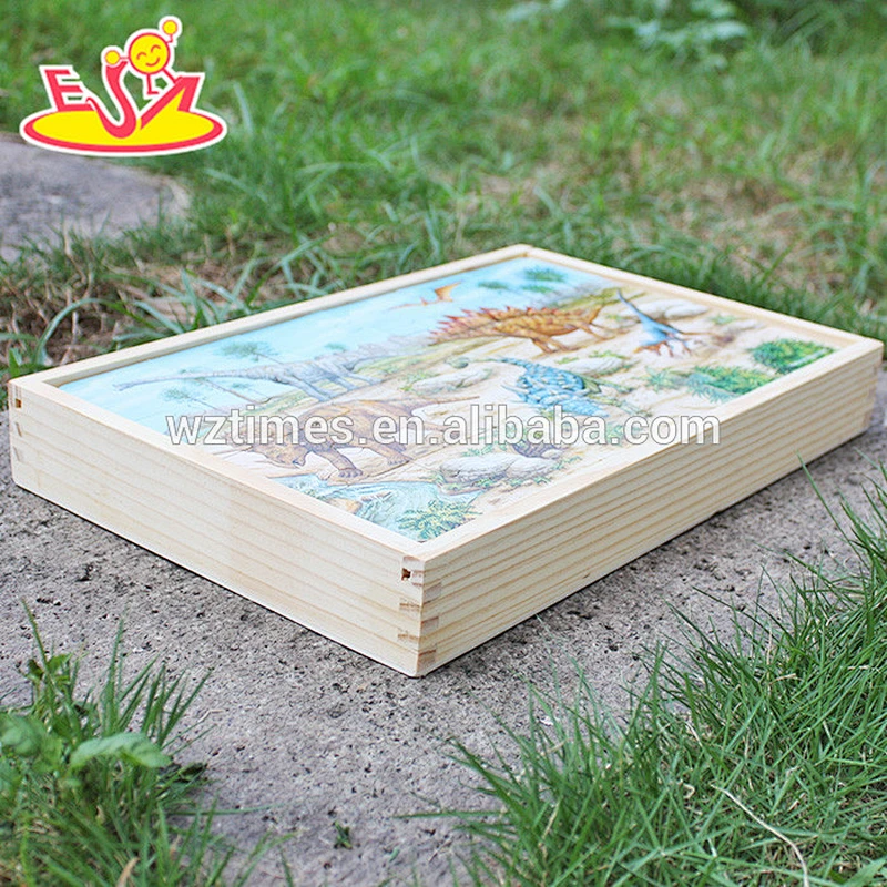 2018 wholesale baby wooden animal puzzle toy fashion kids wooden animal puzzle toy hot sale wooden animal puzzle toy W14C247