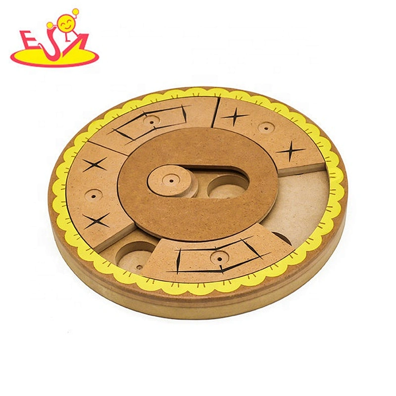 Best design interactive wooden dog treat puzzles for wholesale W06F113