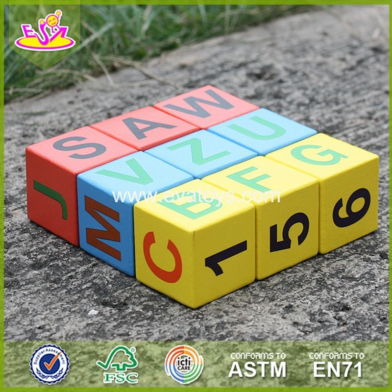 wholesale new design kids wooden educational puzzle wooden educational puzzle W14B063