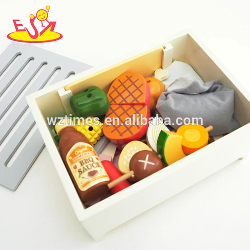 wholesale best sale children role play wooden kitchen toy set for sale W10D112