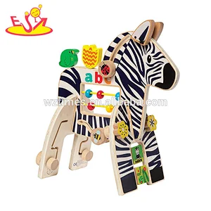 2018 günstige zebra form multifunktionale spielzeug holz lernspielzeug für die ausbildung kinder intelligente fähigkeit W12D094