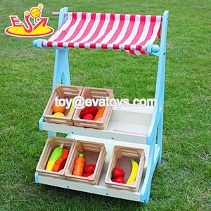 New arrival kids mini wooden play shop for pretend W10A082