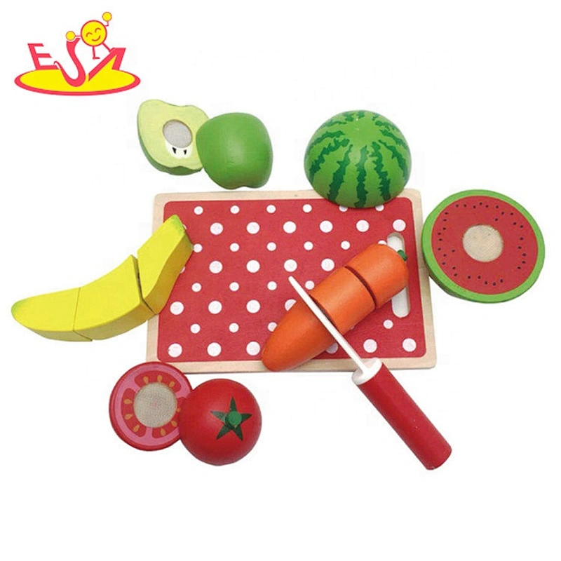 2019 Top fashion kids simulation wooden toy food for play W10B307