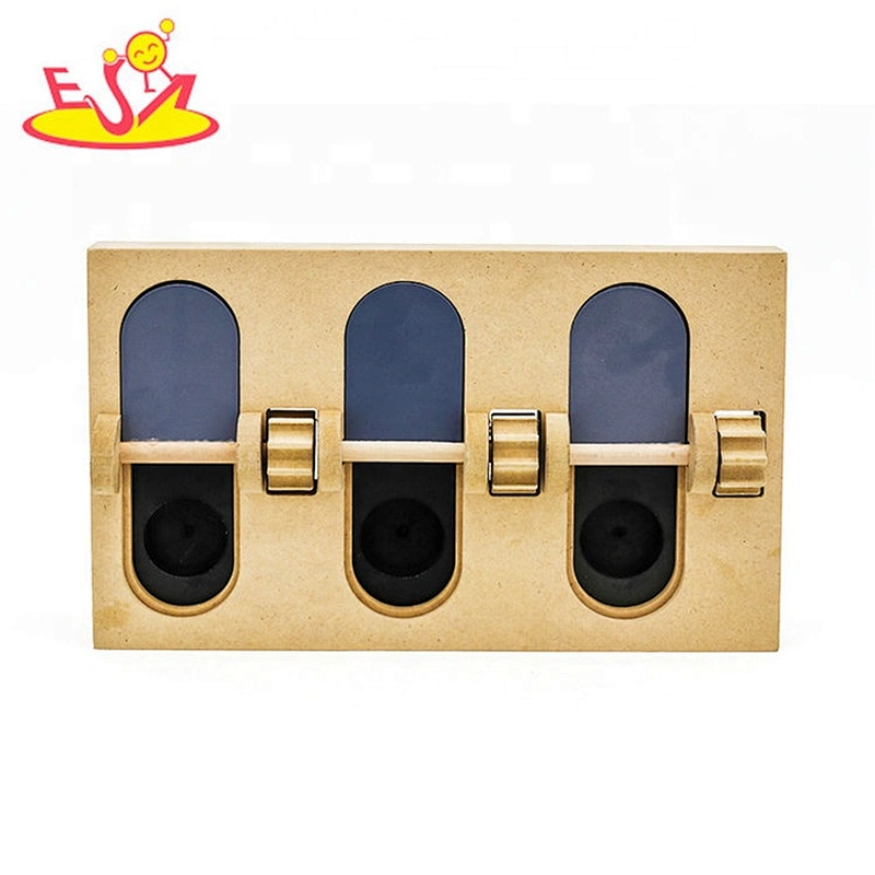Fun pets maze feeder wooden interactive cat toys for wholesale W06F107