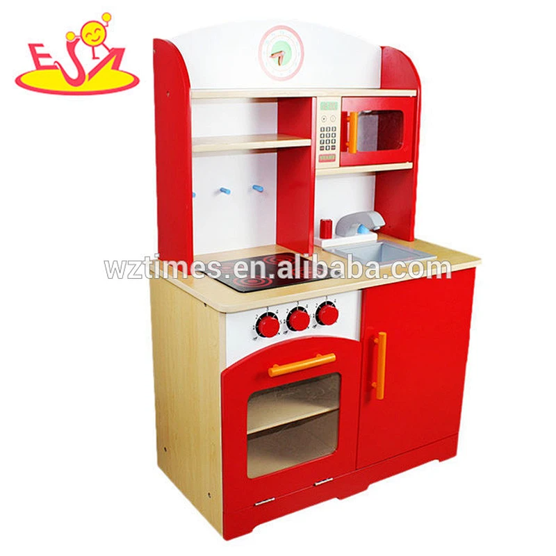 2018 wholesale wooden children kitchen toy new fashion wooden children kitchen toy best wooden children kitchen toy W10C005