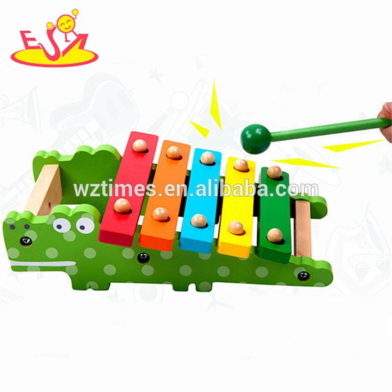 wholesale top fashion baby wooden xylophone most popular children wooden xylophone W07C039