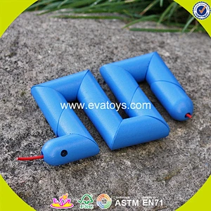 New design baby wooden snake toys for wholesale W01B035