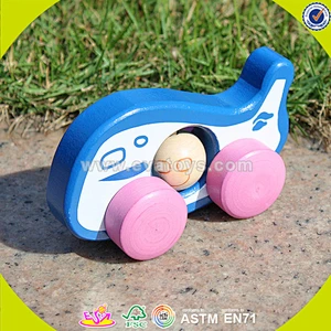 wholesale funny wooden kids car toy for children W04A140