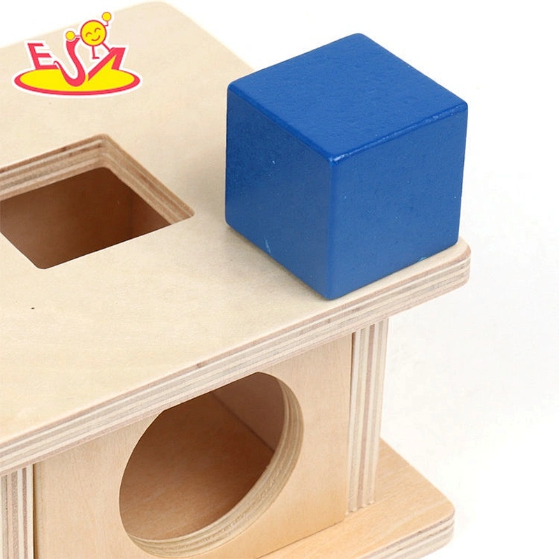 Best design Montessori box wooden object permanence games fo r baby W12F086